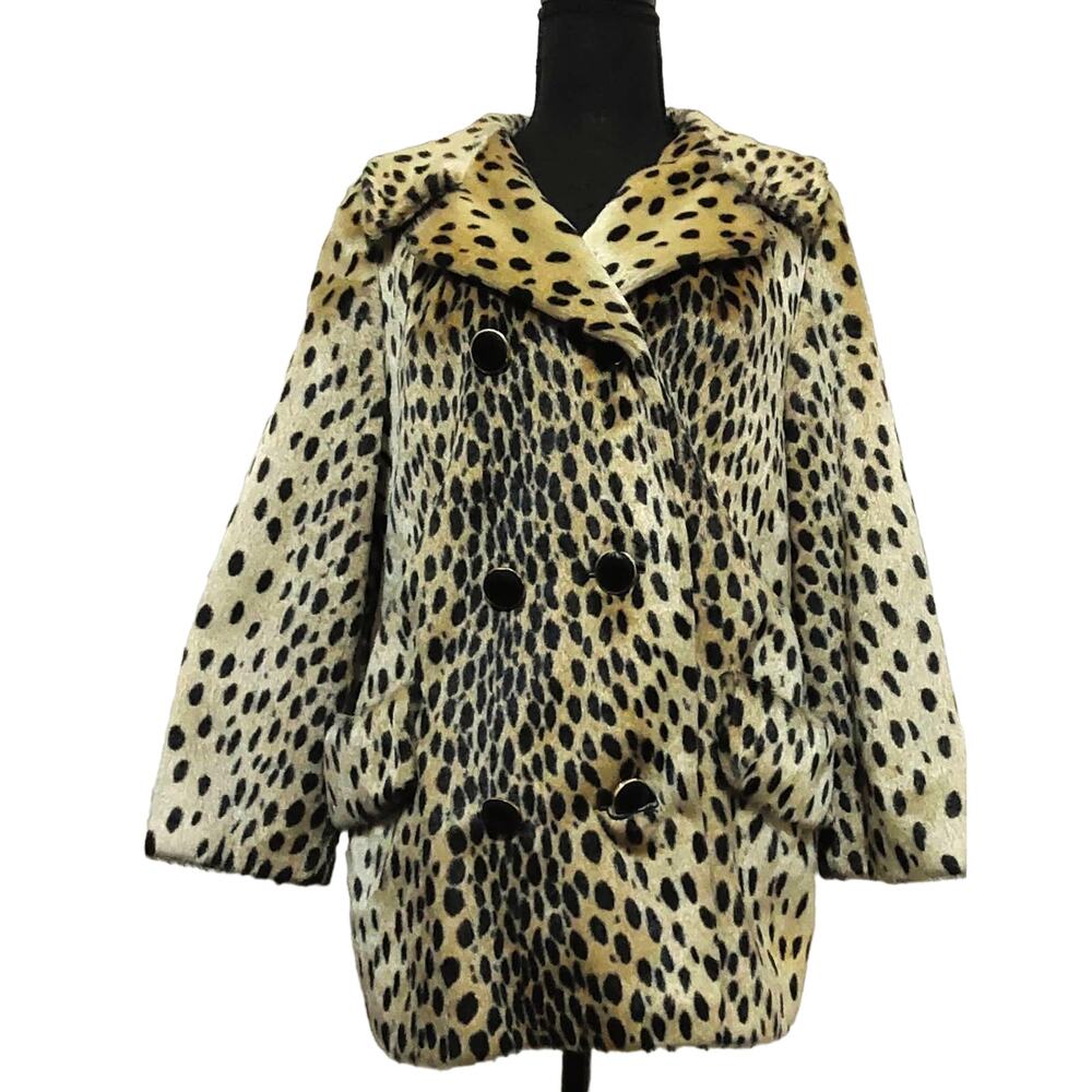 Vintage Aikman & Collins Chita Faux Fur Coat by Fairmoor